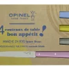 Discount Opinel Coffret de 4 couteaux de table N°125 Bon Appétit Campagne