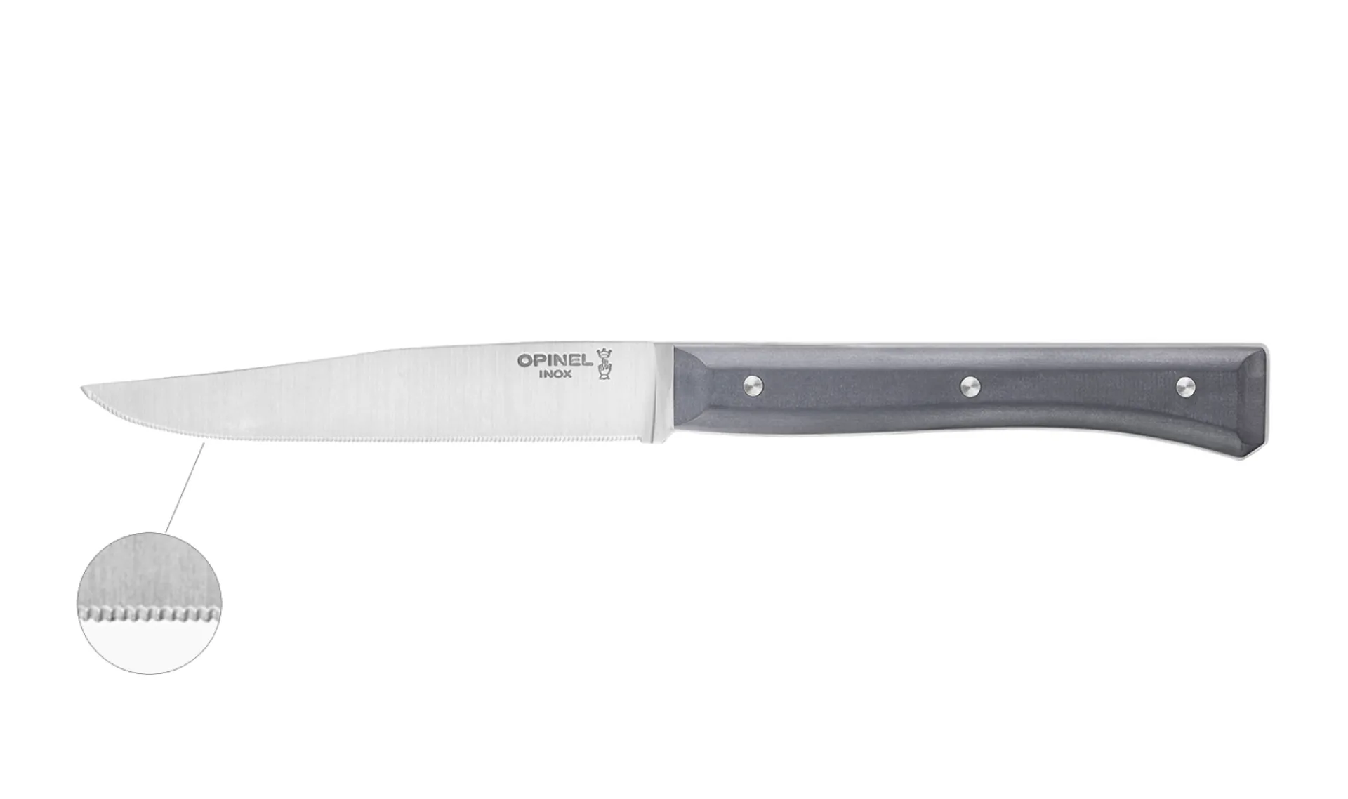 Online Opinel Coffret de 4 couteaux de table Facette Ardoise Microdenté