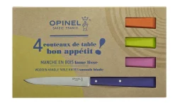 Outlet Opinel Coffret de 4 couteaux de table N°125 Bon Appétit Pop