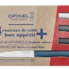 Hot Opinel Coffret de 4 couteaux de table Bon Appétit + Tempête (Couleurs panachées)