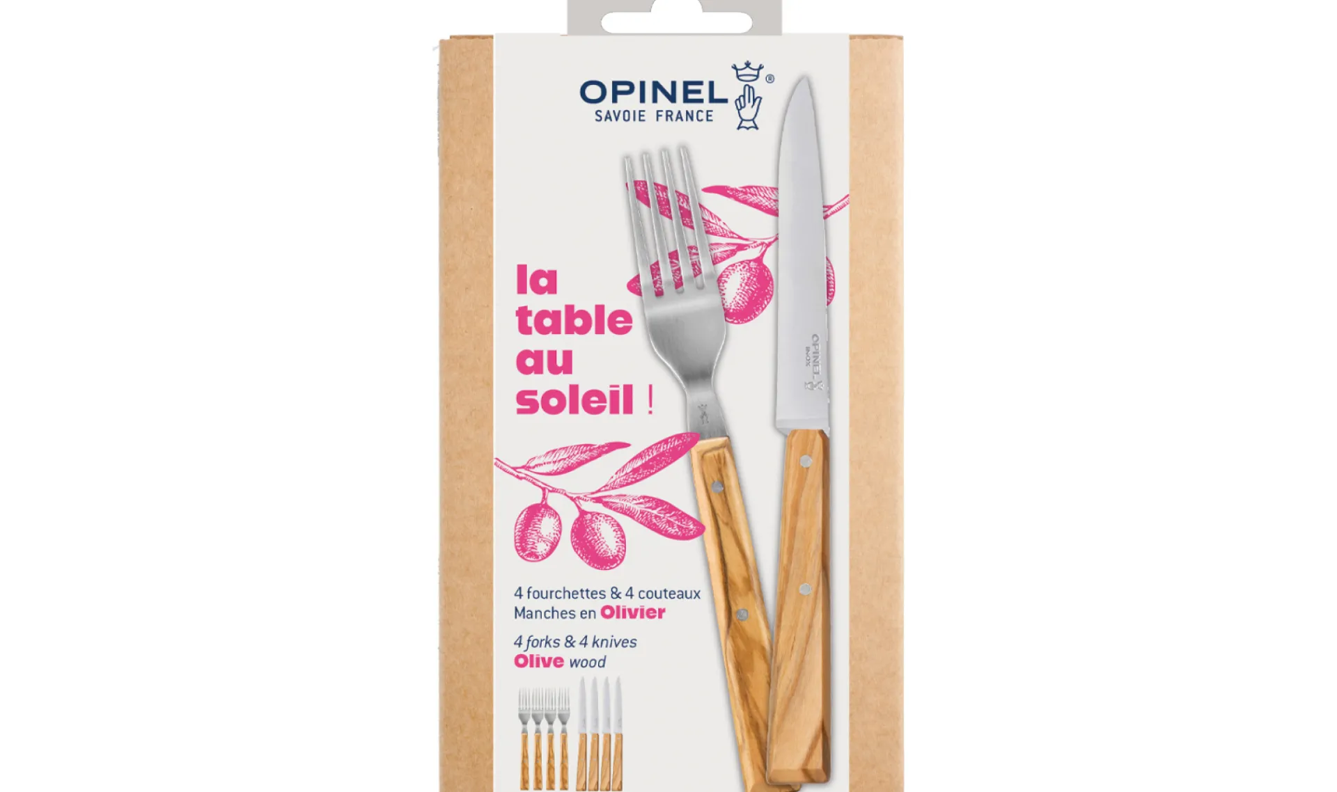 New Opinel Coffret La table au soleil !