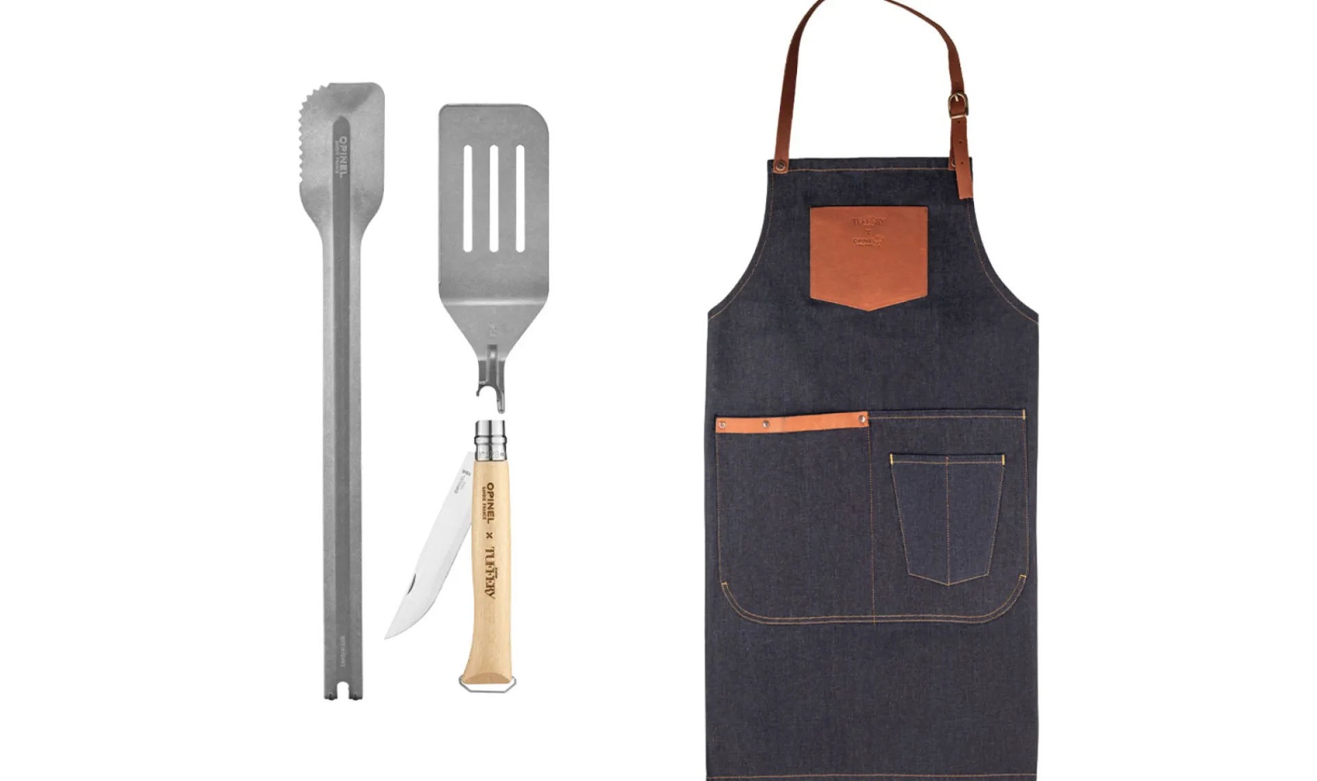 Opinel Coffret Partage - Set Barbecue X Atelier TUFFERY