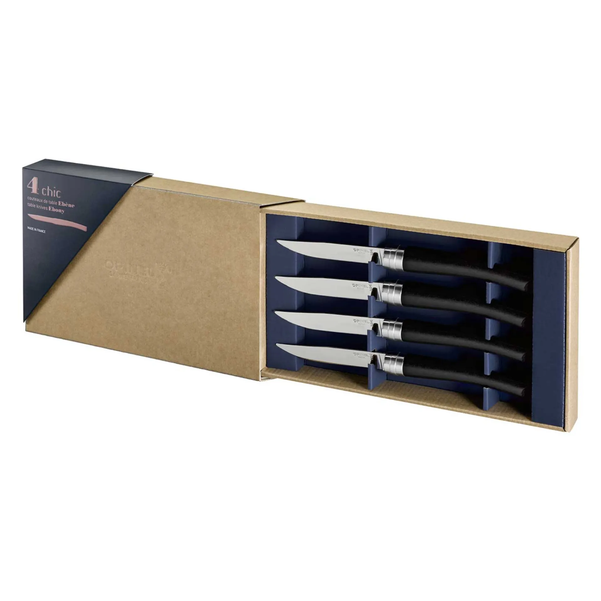 Outlet Opinel Coffret Table Chic Ebène