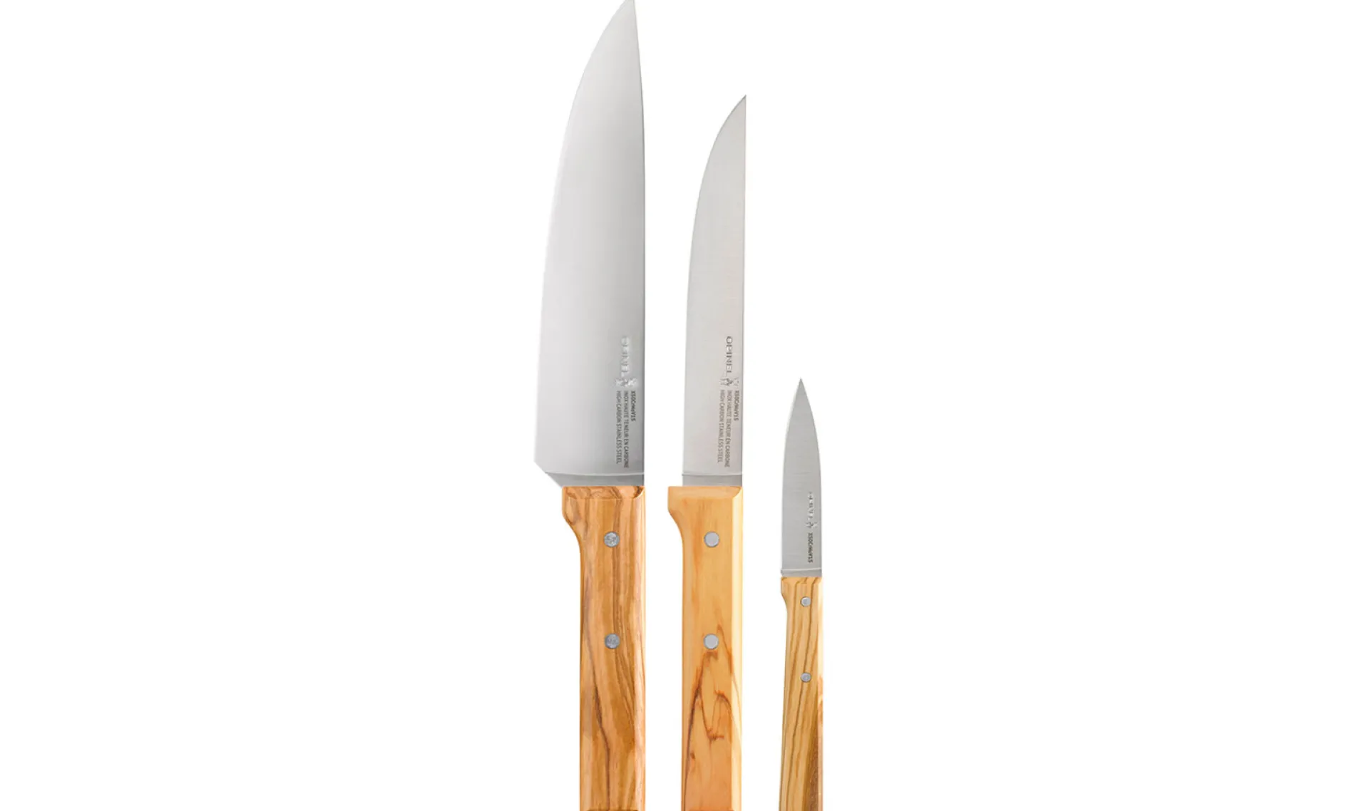 Discount Opinel Coffret Trio Parallèle Olivier