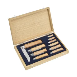 Clearance Opinel Collection 10 Couteaux Inox