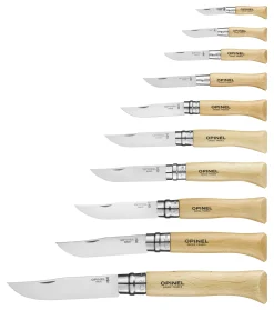 Clearance Opinel Collection 10 Couteaux Inox