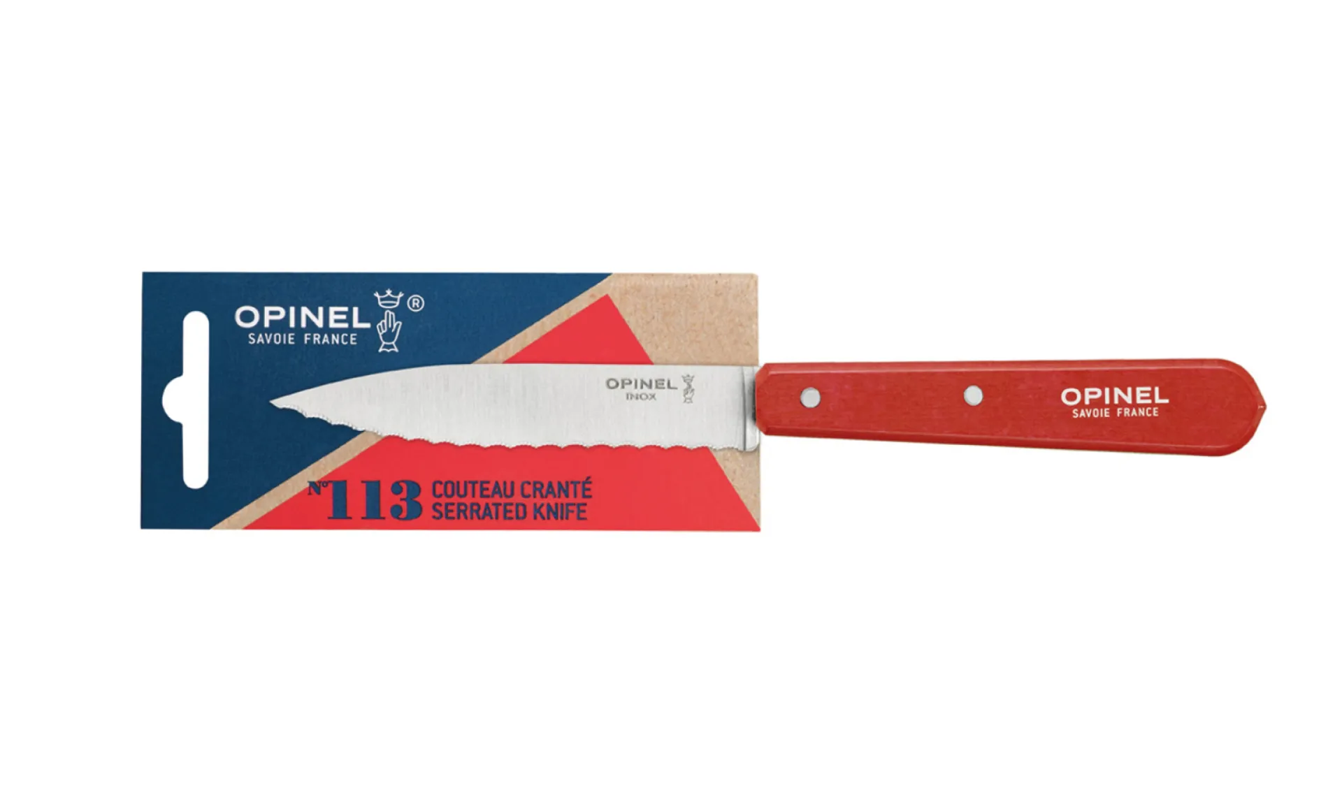 Clearance Opinel Cranté N°113 Rouge
