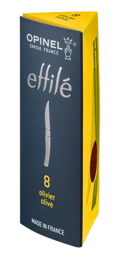 Hot Opinel Effilé 8 Olivier - Nouvelle version