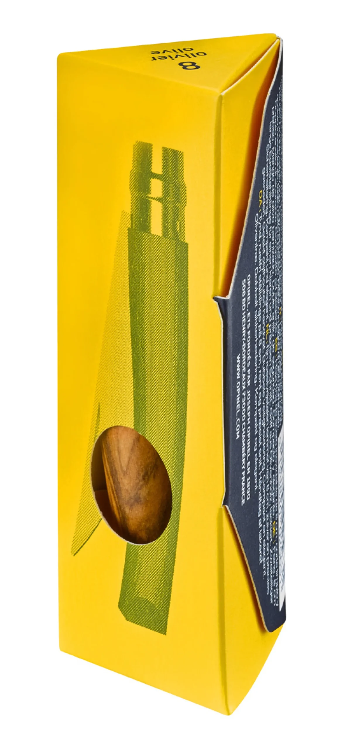 Hot Opinel Effilé 8 Olivier - Nouvelle version