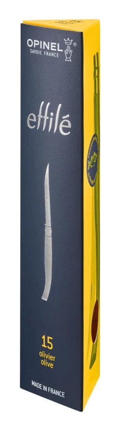 Sale Opinel Effilé 15 Olivier - Nouvelle version