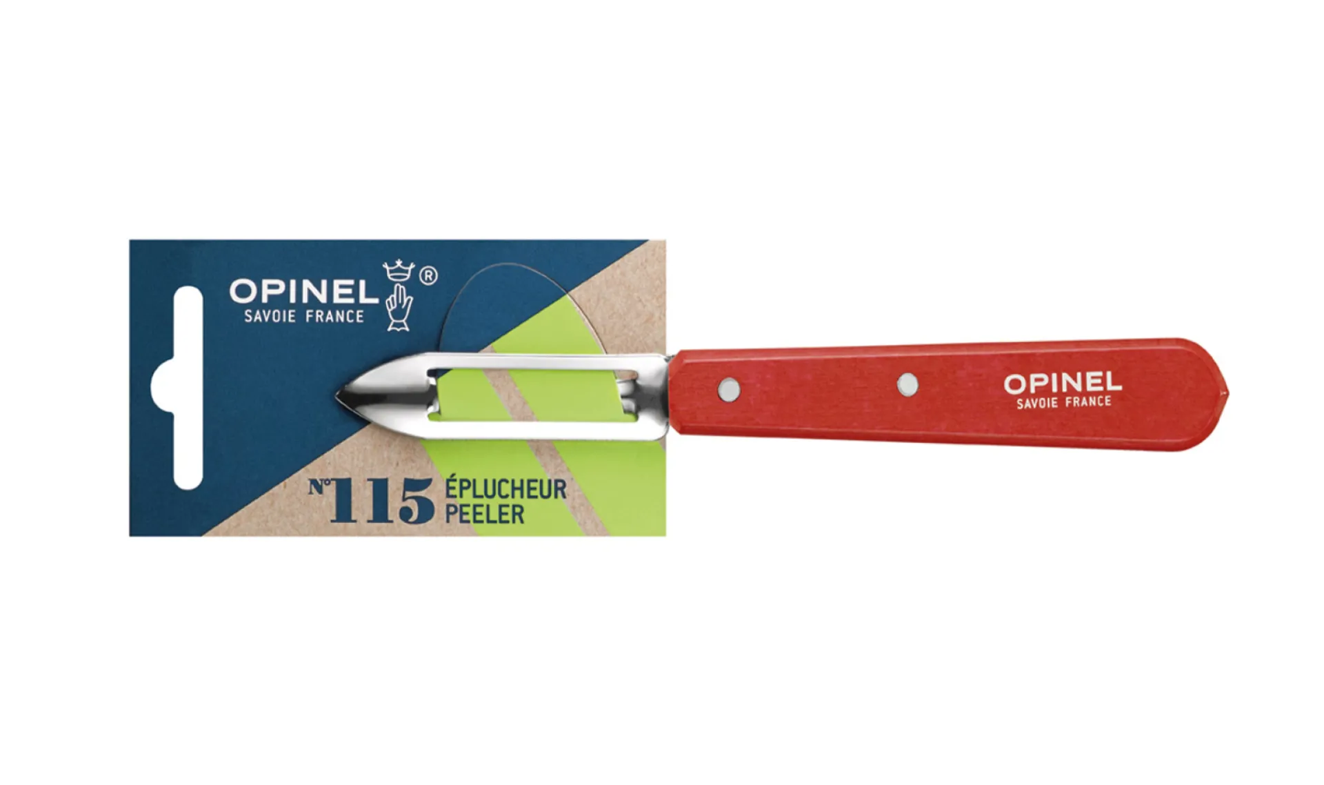 New Opinel Eplucheur N°115 Rouge