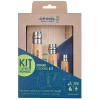 New Opinel Kit Cuisine Nomade avec N°10 Tire-Bouchon Décapsuleur