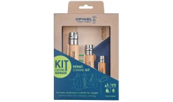 New Opinel Kit Cuisine Nomade avec N°10 Tire-Bouchon Décapsuleur