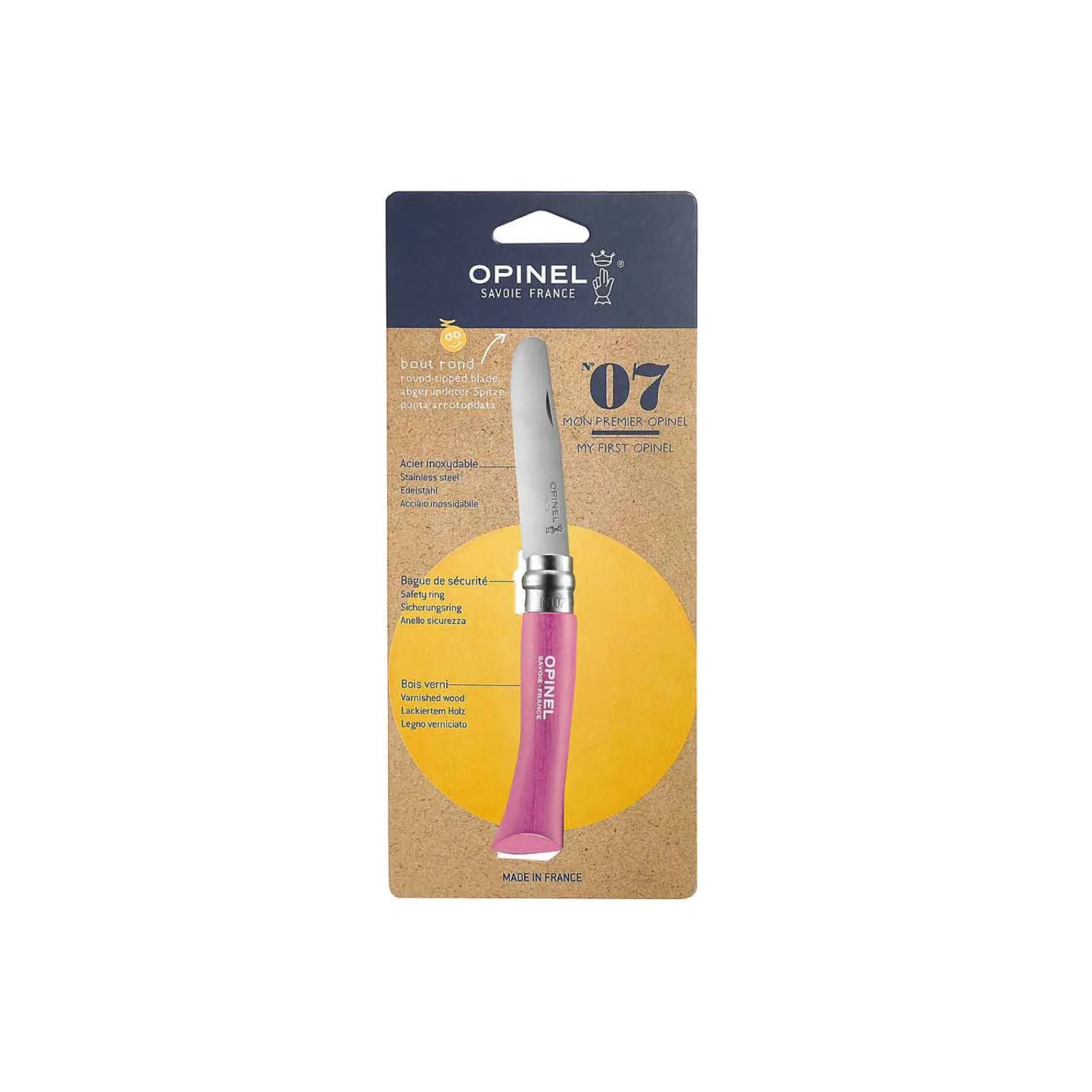 Clearance Opinel Mon Premier Fuchsia