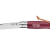 Discount Opinel N°08 Baroudeur Grenat