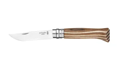 Opinel N°08 Bouleau Lamellé Brun