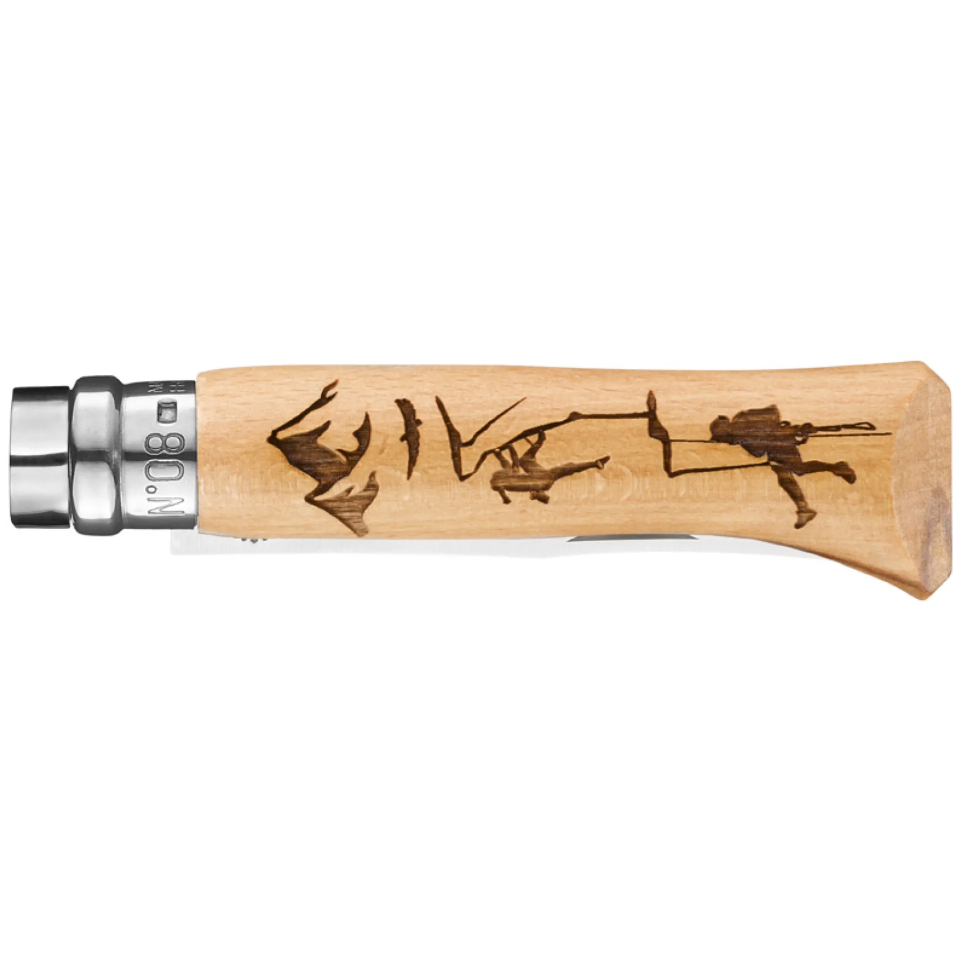 Opinel N°08 Gravure Escalade