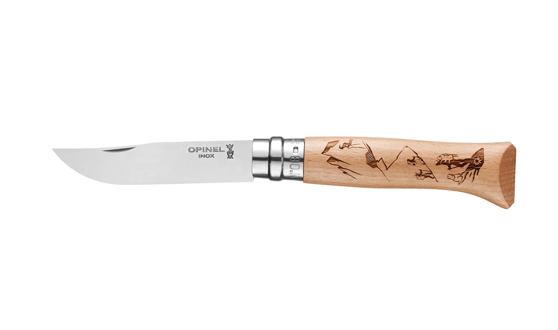 Hot Opinel N°08 Gravure Rando