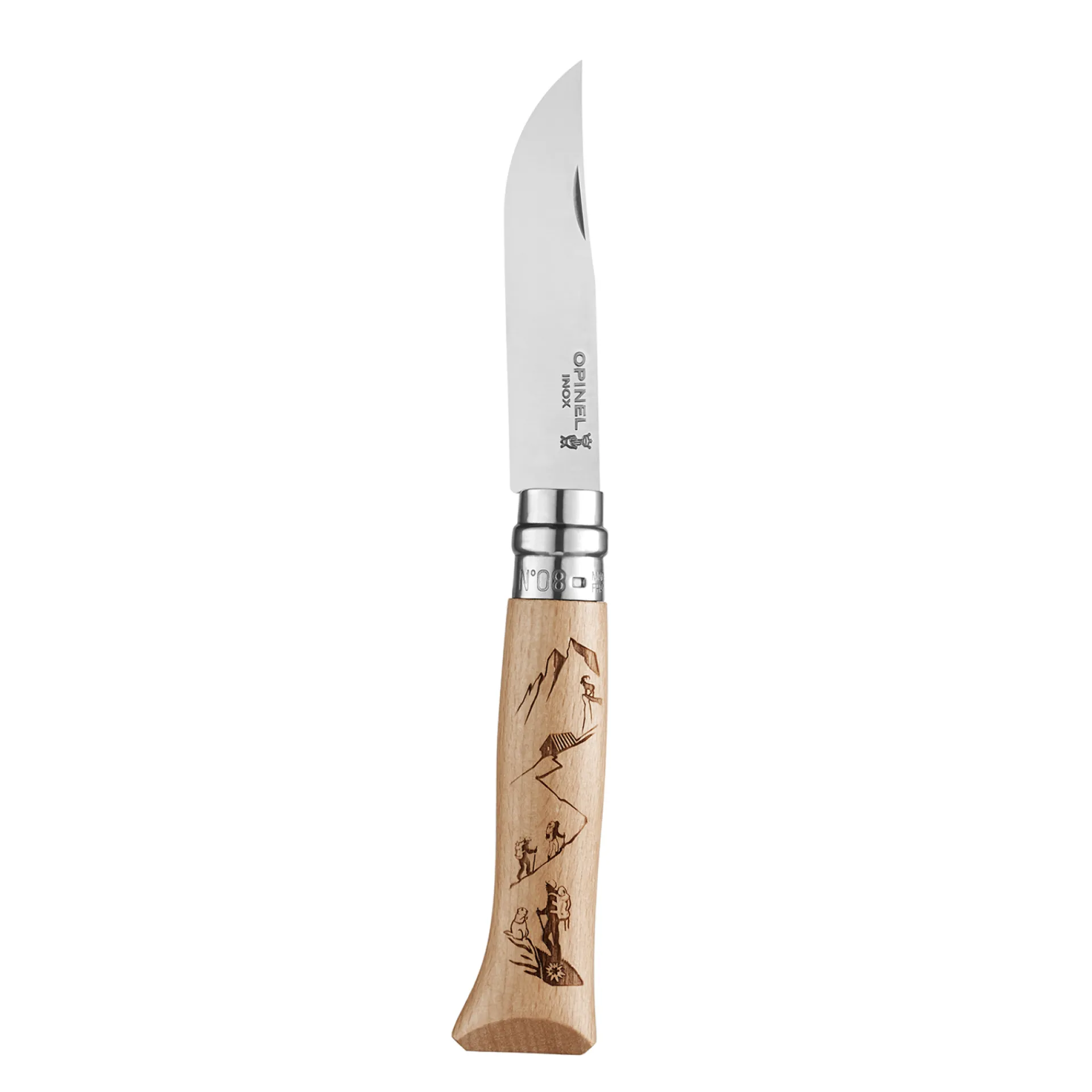 Hot Opinel N°08 Gravure Rando