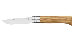 Sale Opinel N°08 Olivier + étui