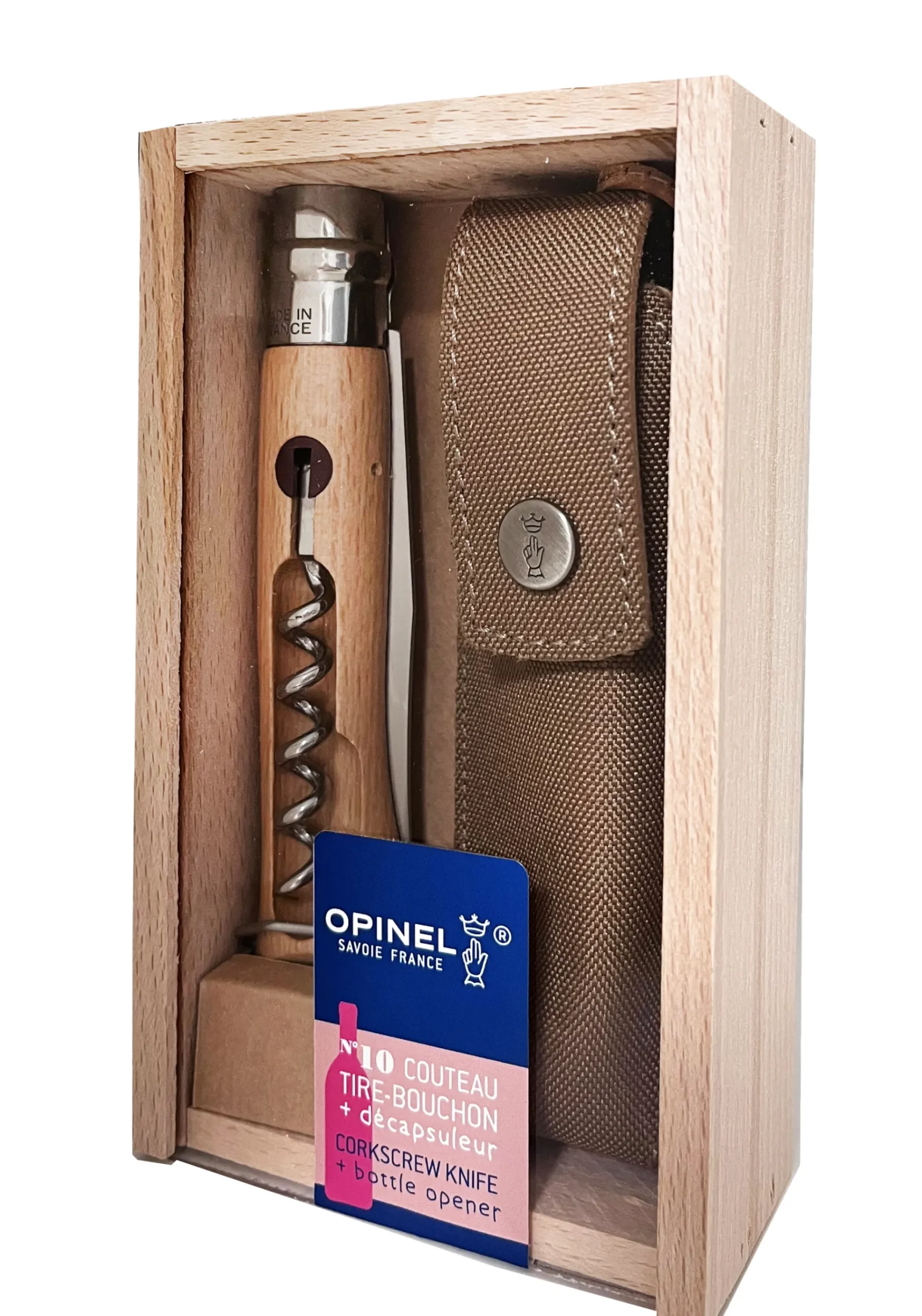 Clearance Opinel Plumier N°10 Tire-Bouchon Décapsuleur